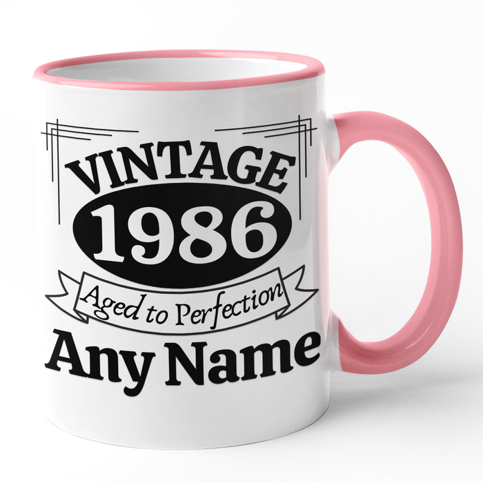 Vintage 1986 Aged To Perfection 'Add Name'