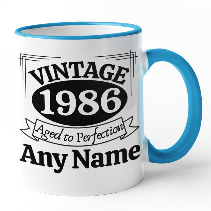 Vintage 1986 Aged To Perfection 'Add Name'