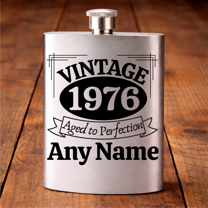 Personalised Vintage 50th Name