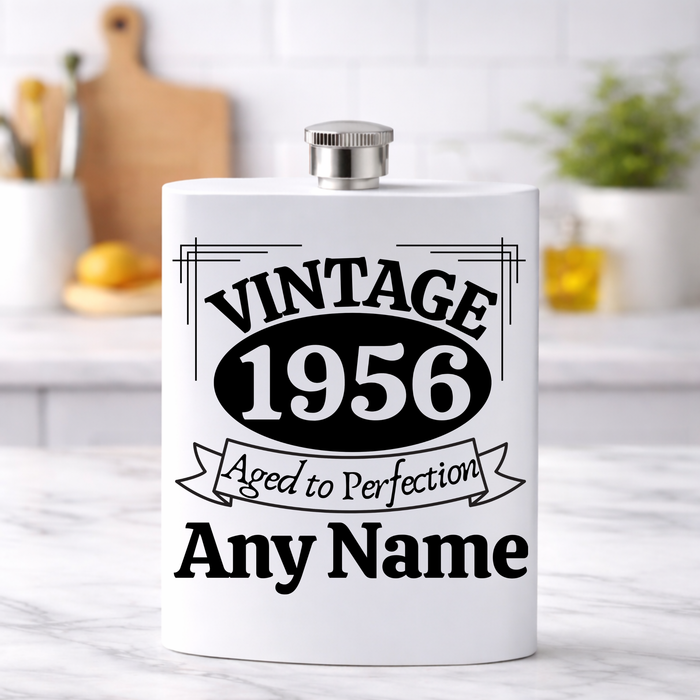 Personalised Vintage 70th Name