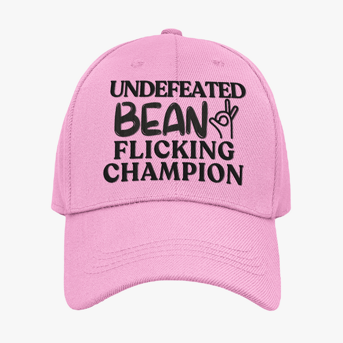 Undefeated Bean Flicking Champion