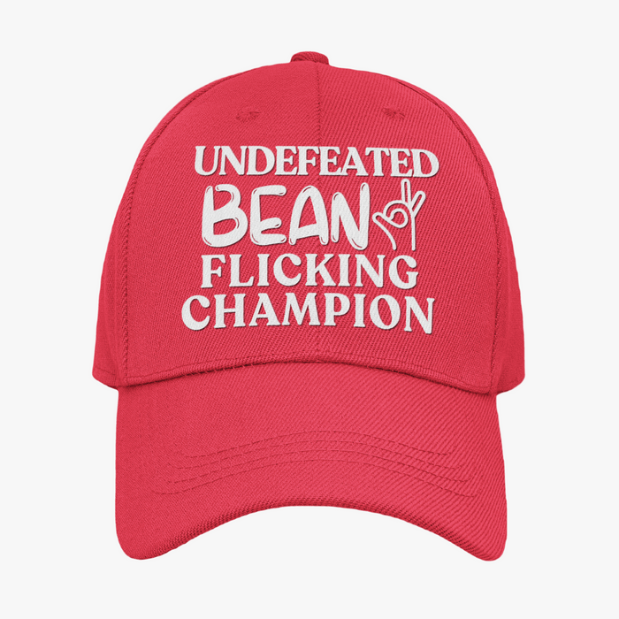 Undefeated Bean Flicking Champion