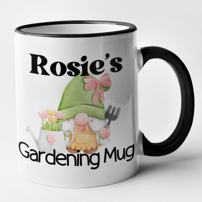 (Name) His + Hers Gardening Mug Set