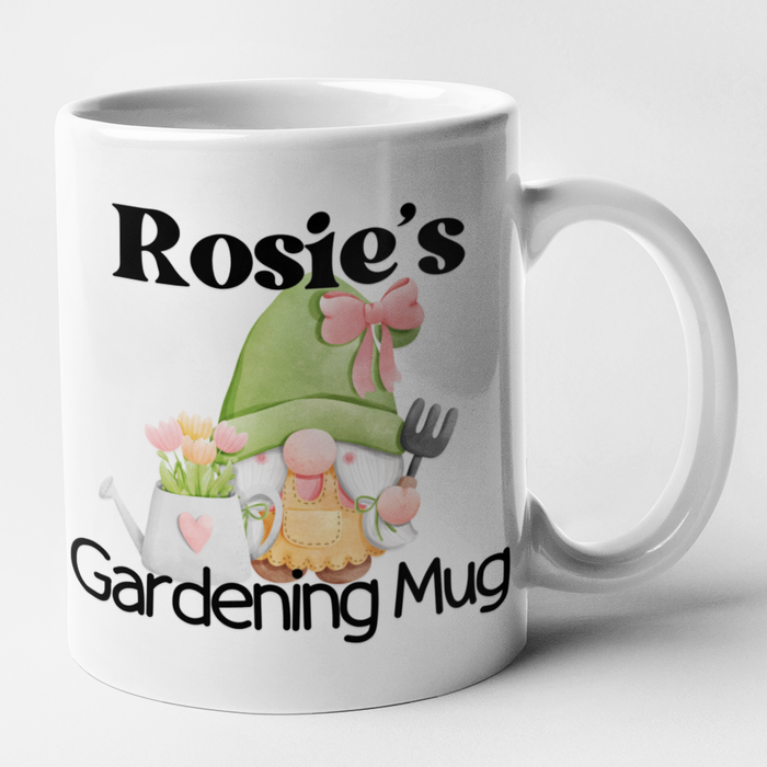 (Name) His + Hers Gardening Mug Set