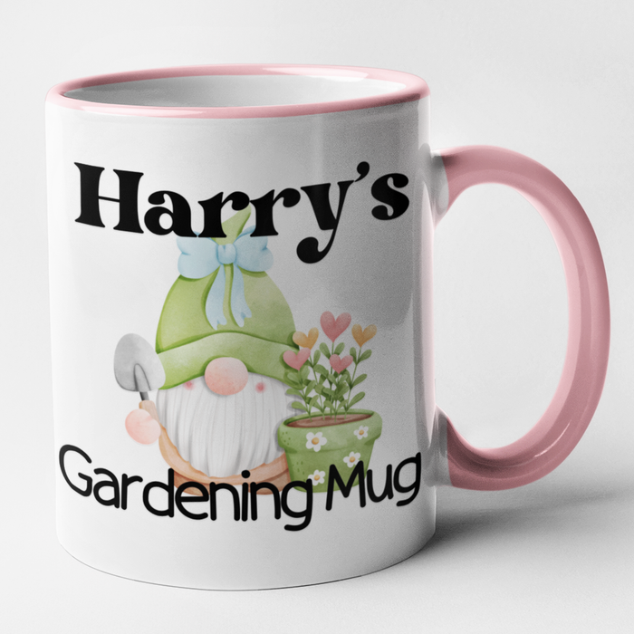(Name) His + Hers Gardening Mug Set