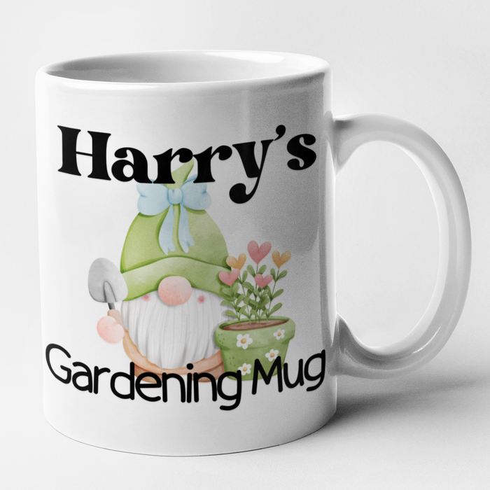 (Name) His + Hers Gardening Mug Set