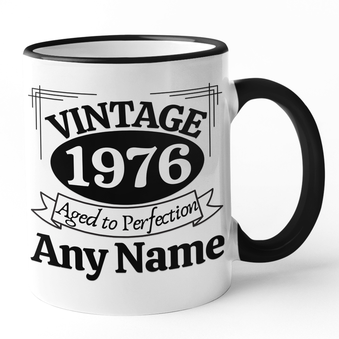 Vintage 1976 Aged To Perfection 'Add Name'