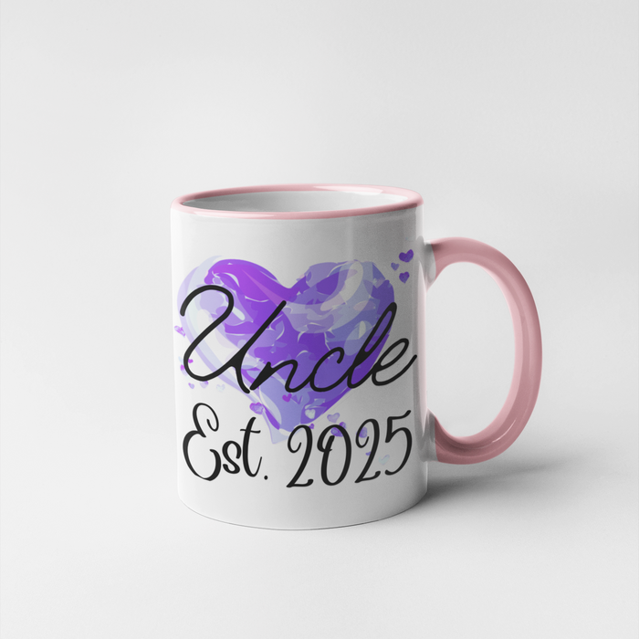 Auntie + Uncle Est 2025 (Mug Set)