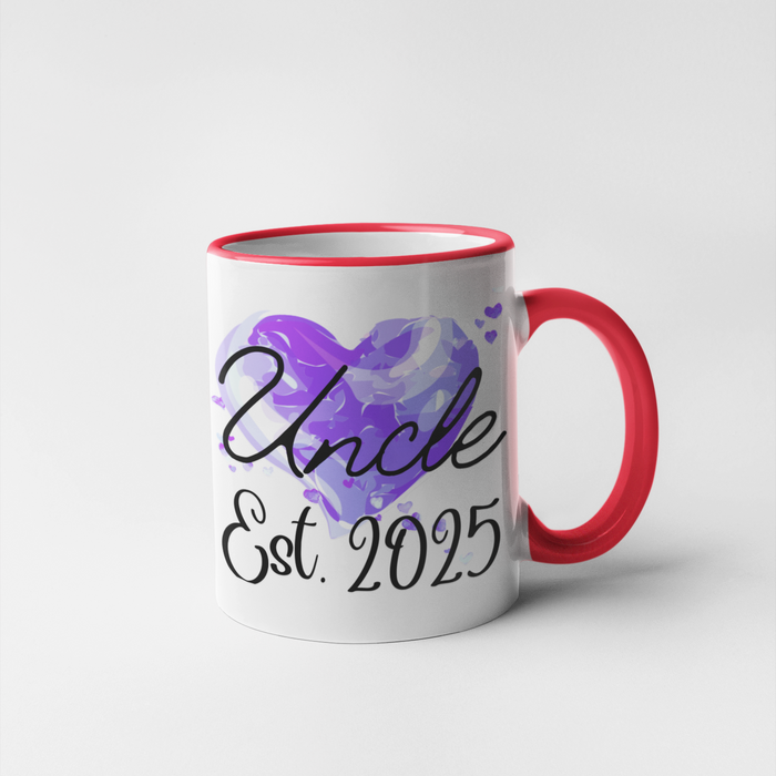Auntie + Uncle Est 2025 (Mug Set)