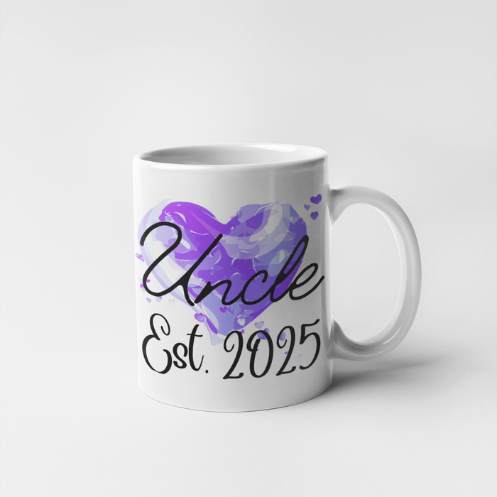Auntie + Uncle Est 2025 (Mug Set)