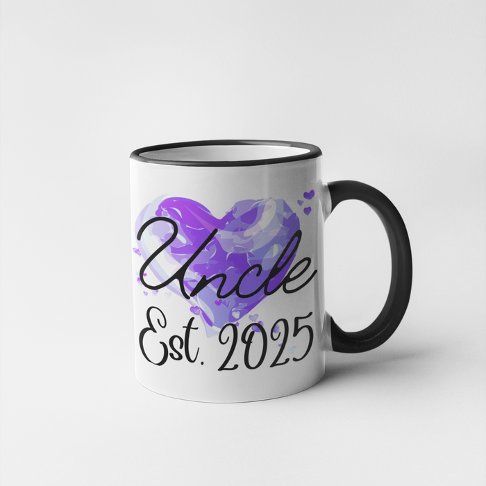 Auntie + Uncle Est 2025 (Mug Set)