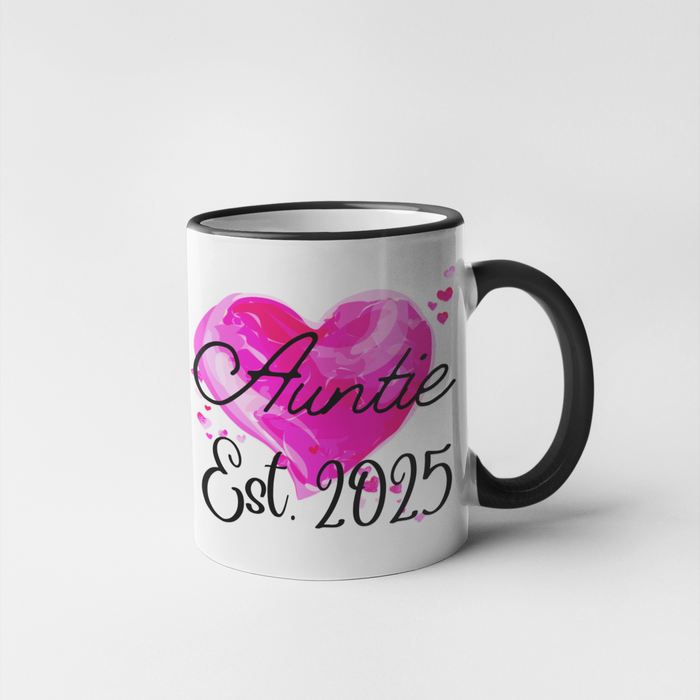 Auntie + Uncle Est 2025 (Mug Set)