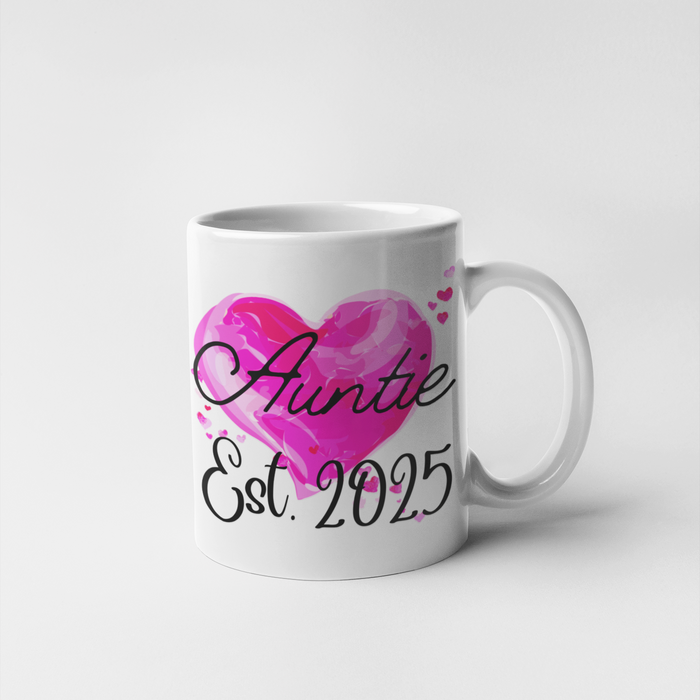 Auntie + Uncle Est 2025 (Mug Set)