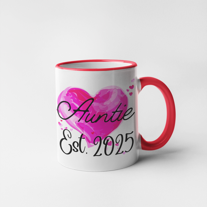 Auntie + Uncle Est 2025 (Mug Set)
