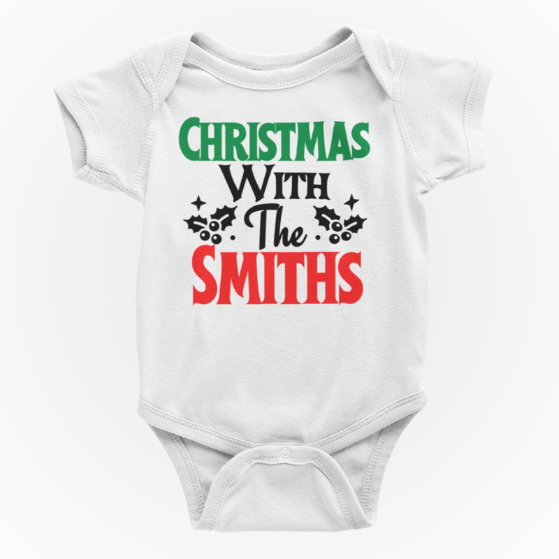 Personalised Christmas With The Surname