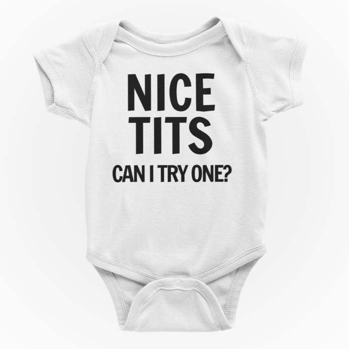 Nice Tits Can I Try One?