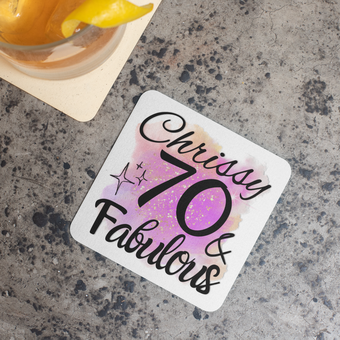 70 & Fabulous (Add Name)