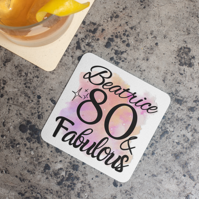 80 & Fabulous (Add Name)