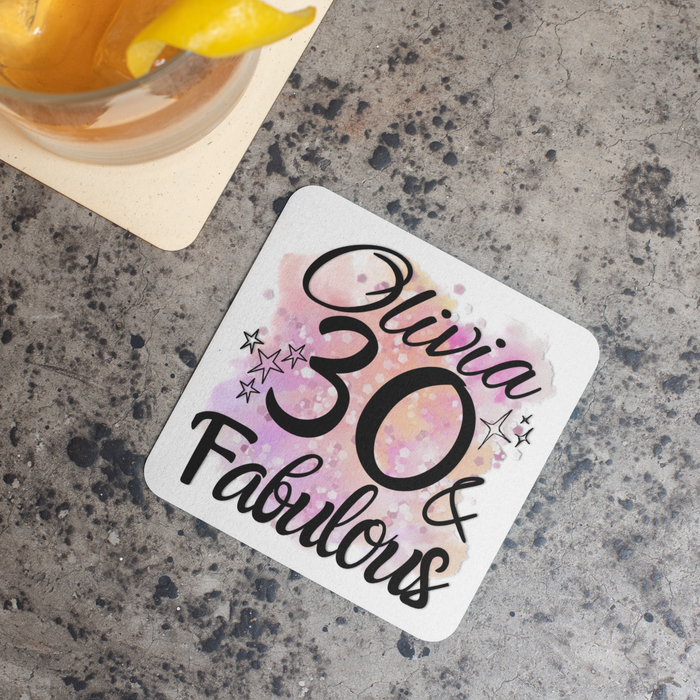 30 & Fabulous (Add Name)