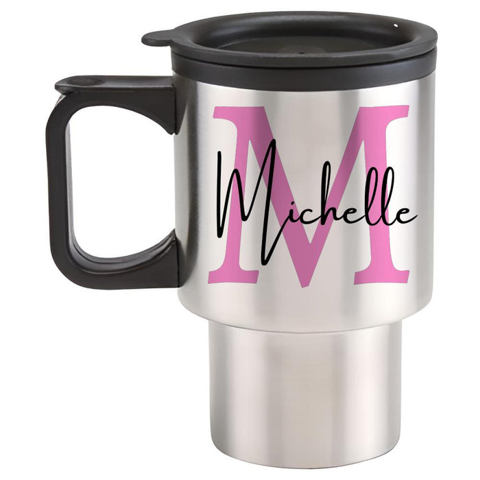 Pink Initial & Name