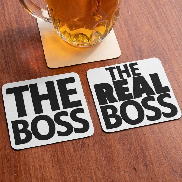 The Boss + The Real Boss (Coaster set)