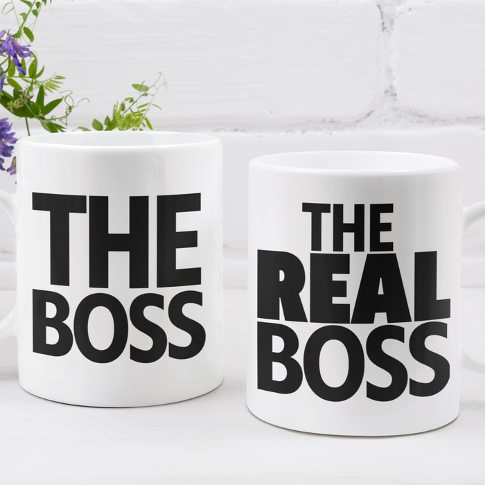 The Boss + The Real Boss (Mug Set)