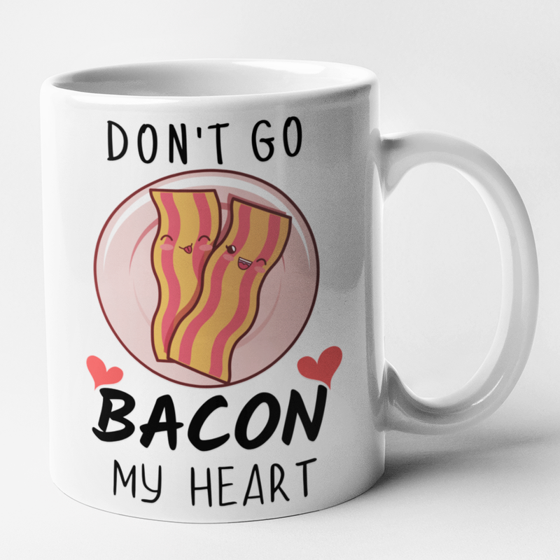 Don't Go Bacon My Heart + I Couldn't If I Fried (Mug Set)