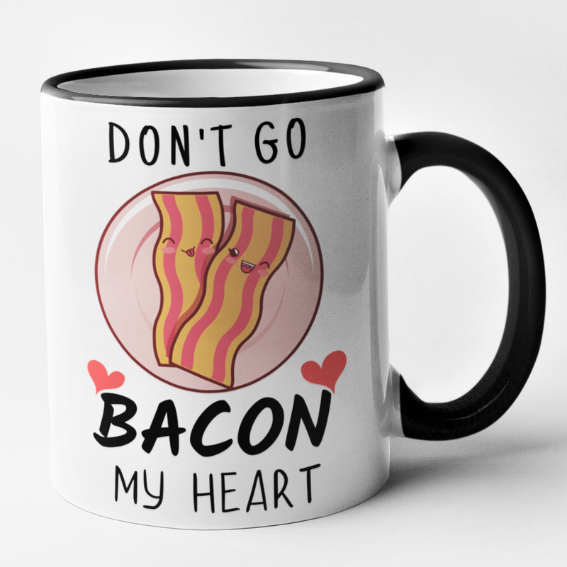 Don't Go Bacon My Heart + I Couldn't If I Fried (Mug Set)