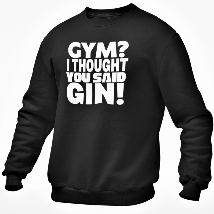 Gym? I Thought You Said Gin!