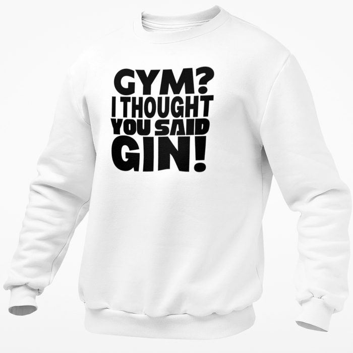 Gym? I Thought You Said Gin!