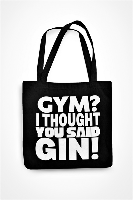 Gym? I Thought You Said Gin!