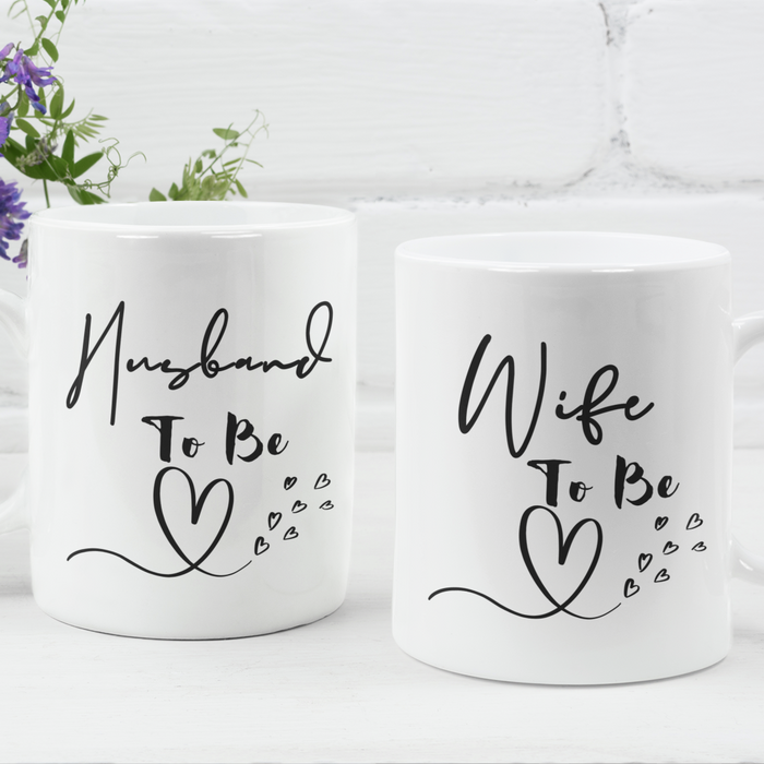 Husband To Be & Wife To Be (Mug Set)