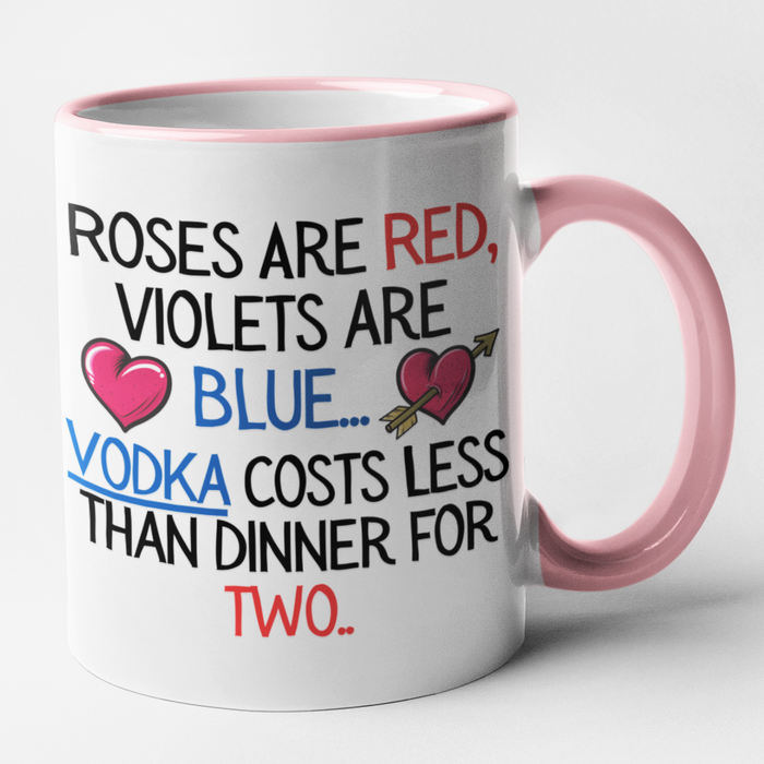 Poem - Roses Are Red Violets Are Blue Vodka Costs Less Than Dinner For Two