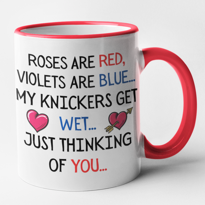 Poem - Roses Are Red , Violets Are Blue, My Knickers Get Wet...