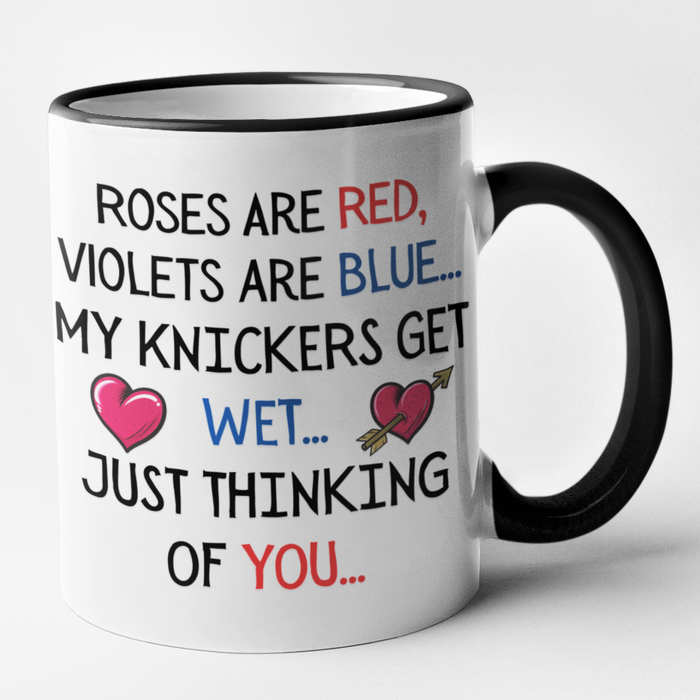 Poem - Roses Are Red , Violets Are Blue, My Knickers Get Wet...