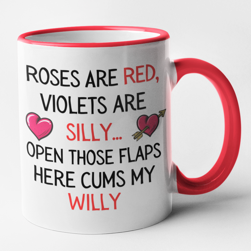 Poem - Roses Are Red , Violets Are Silly, Open Those Flaps...