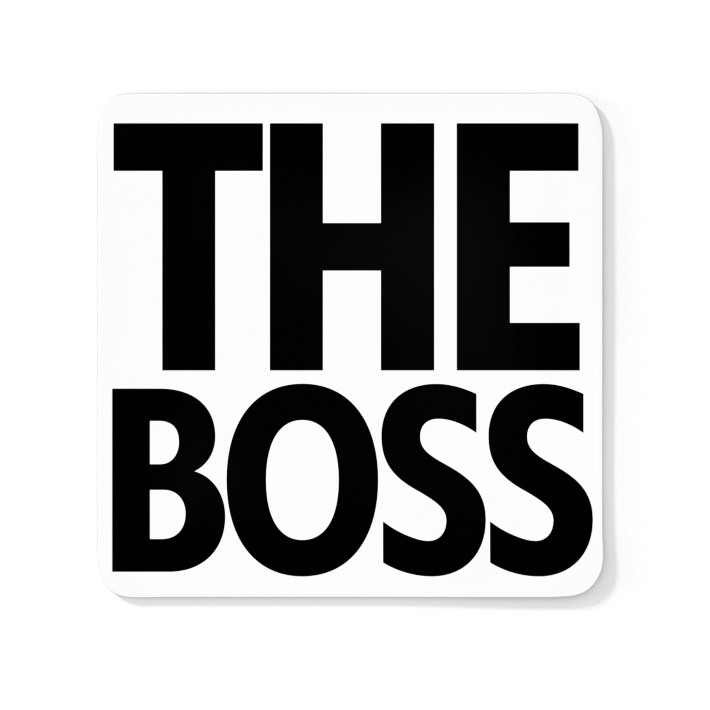 The Boss + The Real Boss (Coaster set)