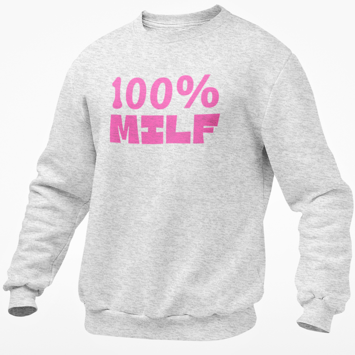 100% MILF (Glitter Text)