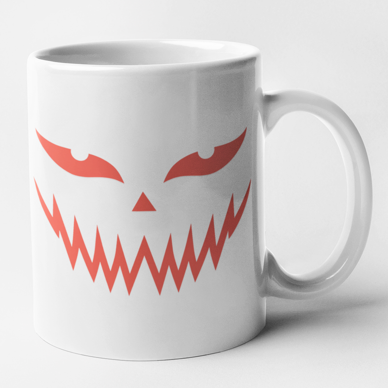 Evil Pumpkin Face