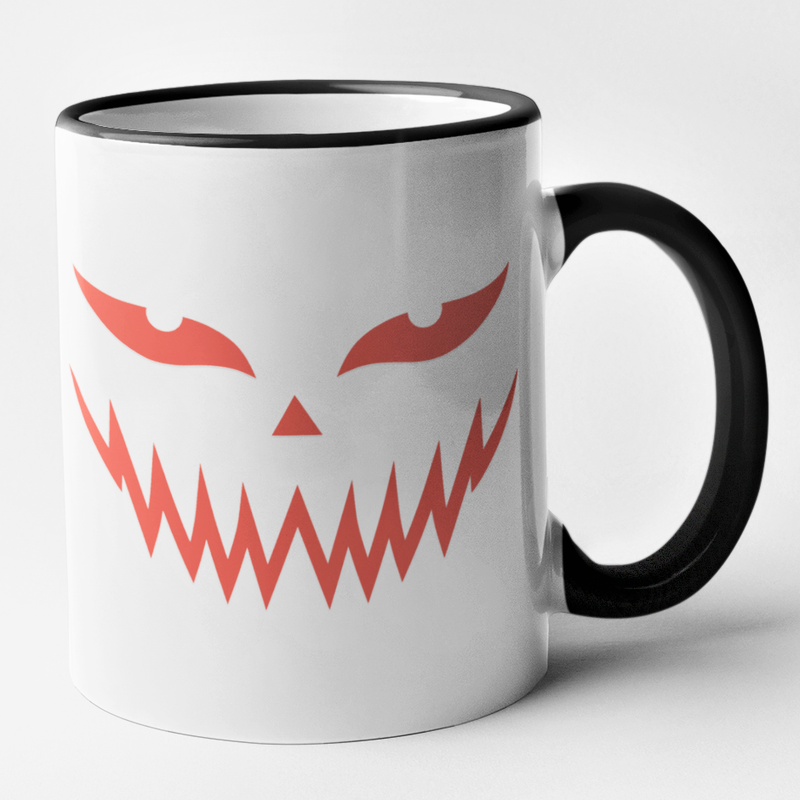 Evil Pumpkin Face