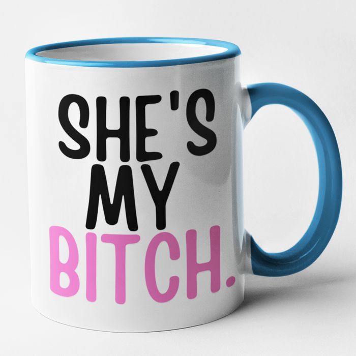 He's My Cunt + She's My Bitch (Mug Set)