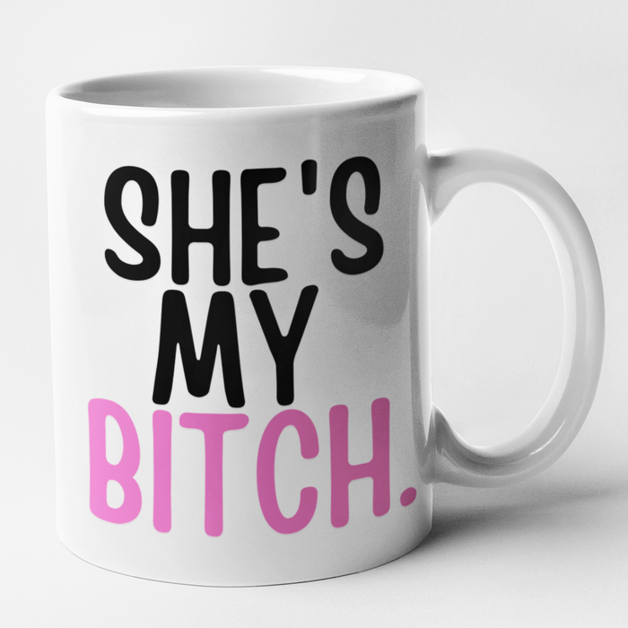 He's My Cunt + She's My Bitch (Mug Set)