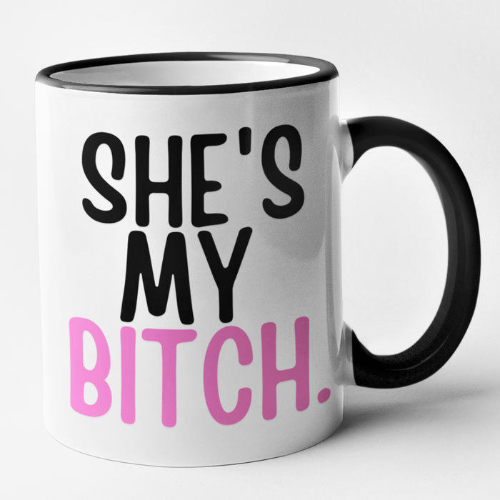 He's My Cunt + She's My Bitch (Mug Set)