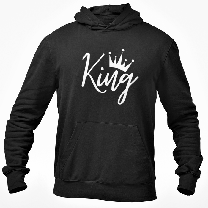 King & Queen Couple Hoodie Set