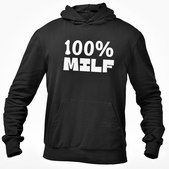 100 % Milf (Glitter Text)