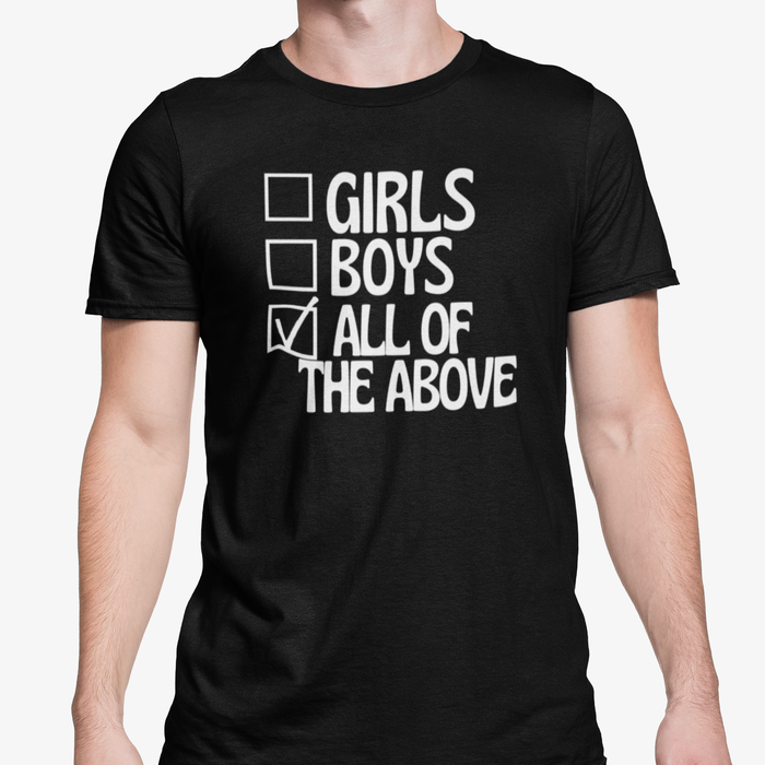 Girls Boys All Of The Above