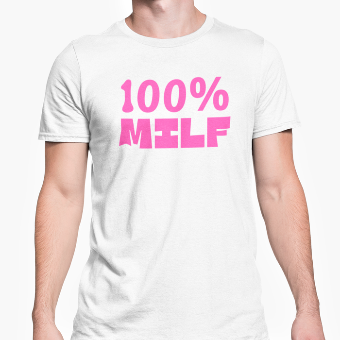 100% MILF (Glitter Text)