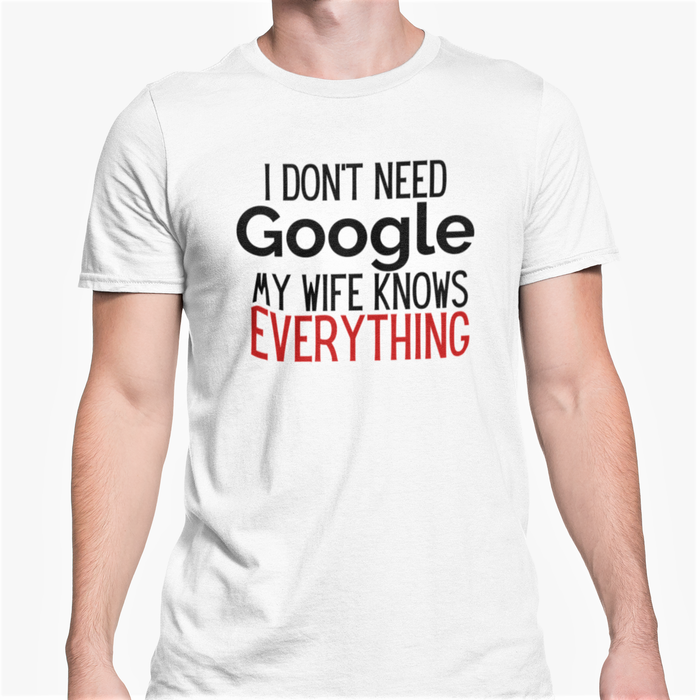I Dont Need Google My Wife Knows Everything